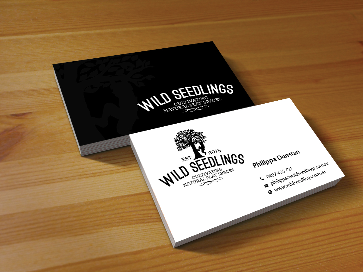 Business Card Design by Creations Box 2015 for Wild Seedlings | Design #10560493
