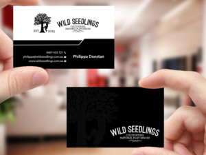 Business Card Design by Creations Box 2015 for Wild Seedlings | Design: #10560494