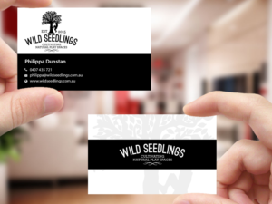 Business Card Design by Creations Box 2015 for Wild Seedlings | Design: #10560495