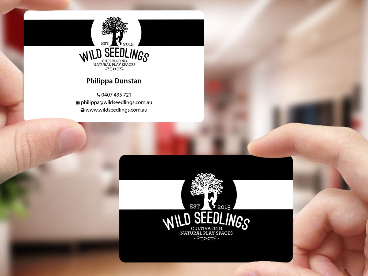Business Card Design by Creations Box 2015 for Wild Seedlings | Design #10560496