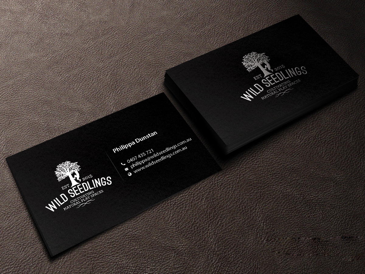 Business Card Design by Creations Box 2015 for Wild Seedlings | Design #10560501