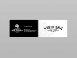 Business Card Design by Creations Box 2015 for Wild Seedlings | Design: #10560504