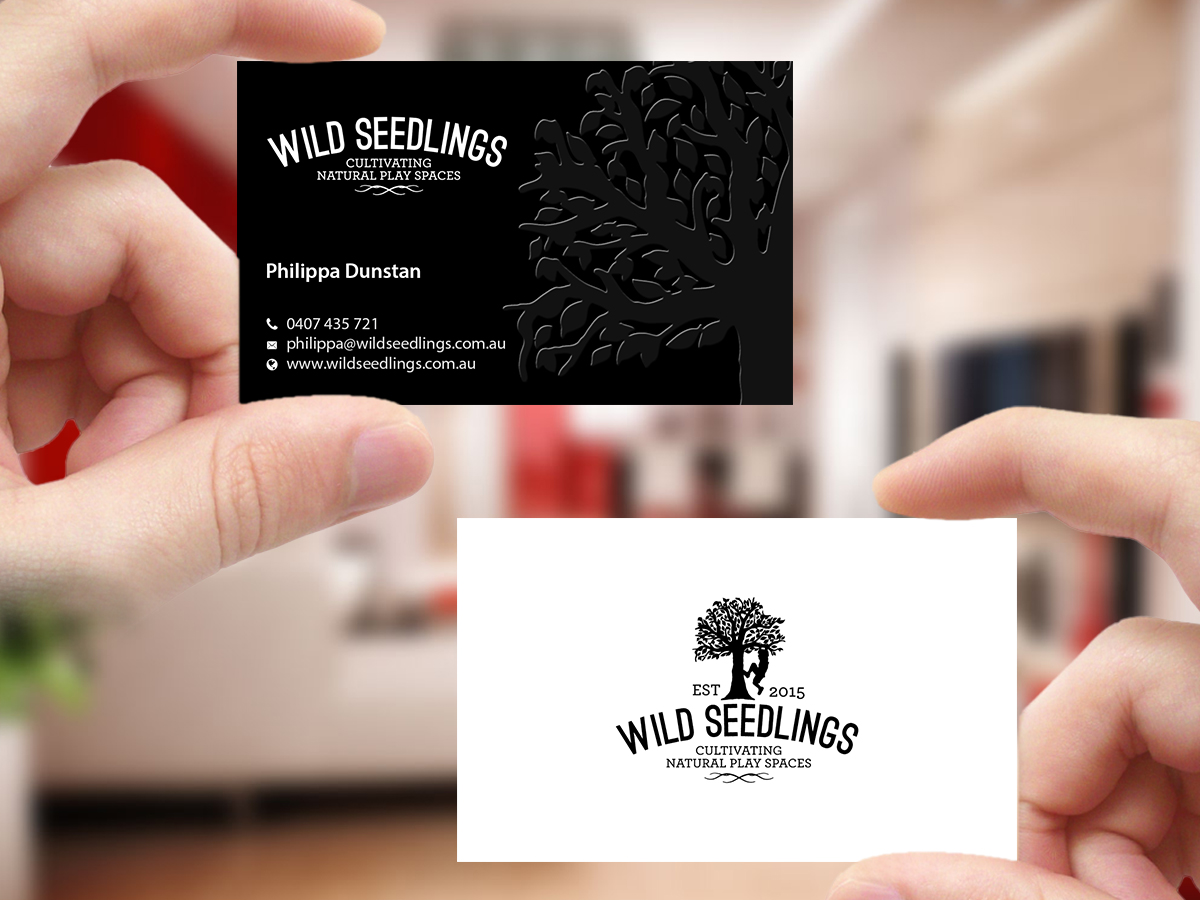 Business Card Design by Creations Box 2015 for Wild Seedlings | Design #10560506