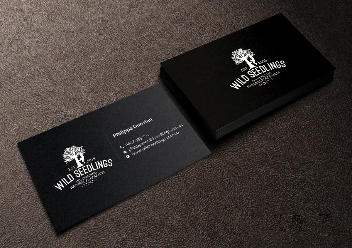 Business Card Design by Creations Box 2015 for Wild Seedlings | Design #10560510