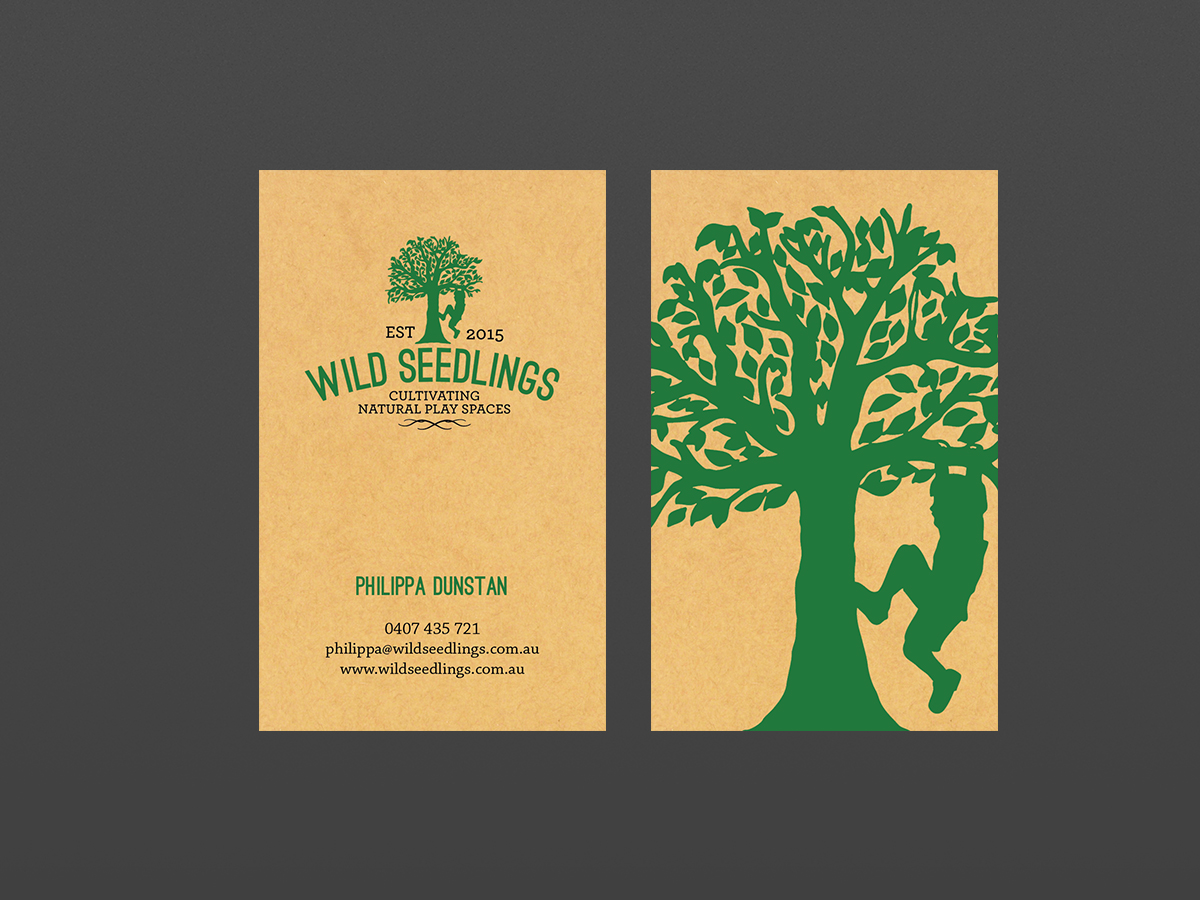 Diseño de Tarjeta de Presentación por Creations Box 2015 para Wild Seedlings | Diseño #10598983