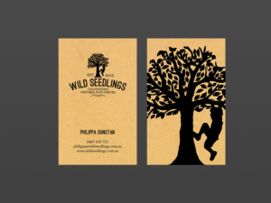 Business Card Design by Creations Box 2015 for Wild Seedlings | Design: #10599016