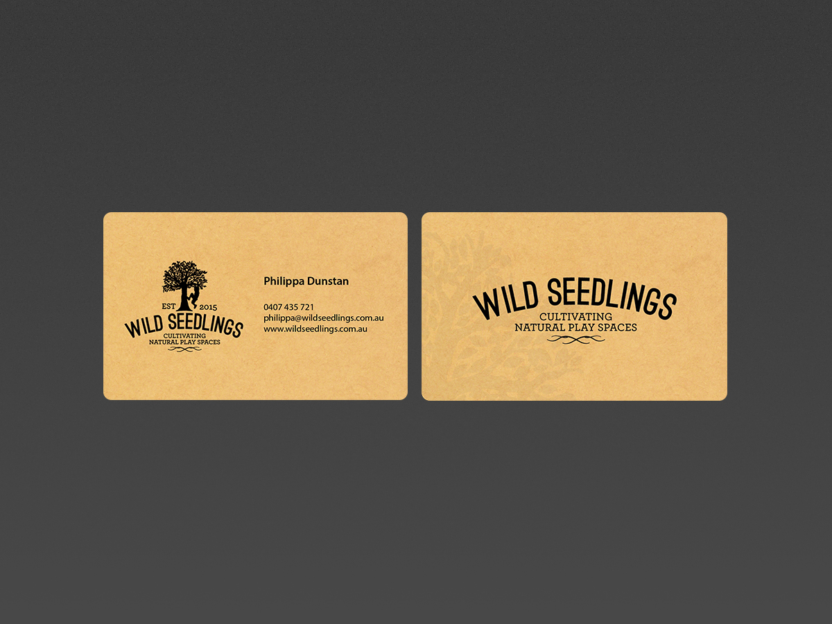 Diseño de Tarjeta de Presentación por Creations Box 2015 para Wild Seedlings | Diseño #10642910