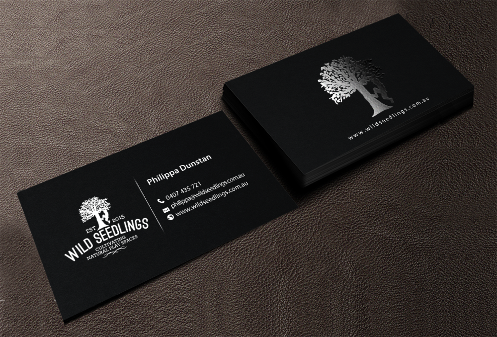 Diseño de Tarjeta de Presentación por chandrayaan.creative para Wild Seedlings | Diseño #10556749