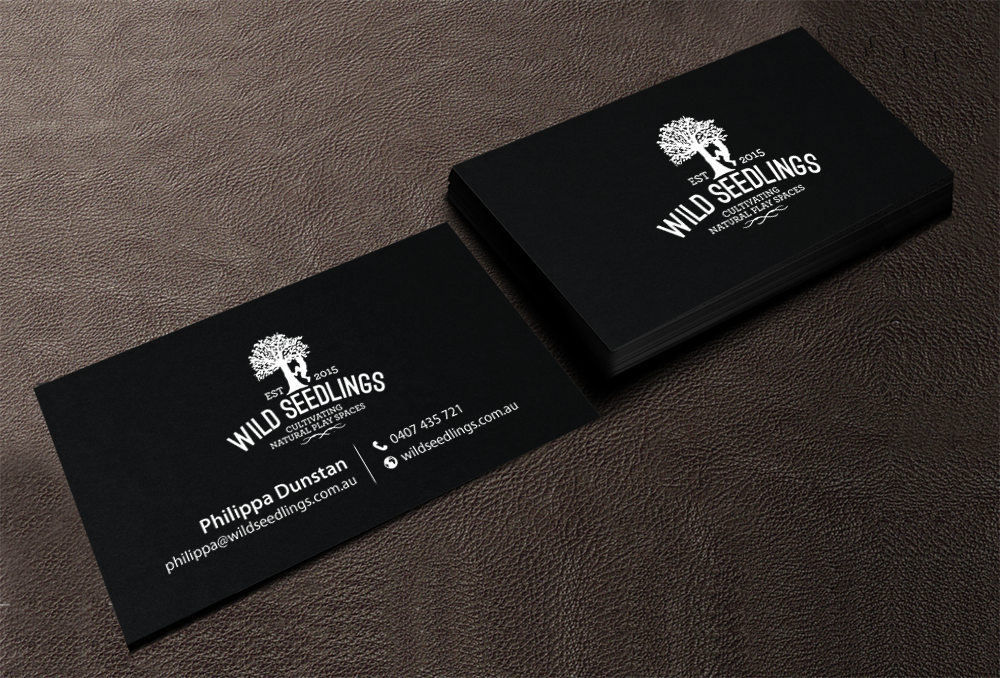 Diseño de Tarjeta de Presentación por chandrayaan.creative para Wild Seedlings | Diseño #10556752