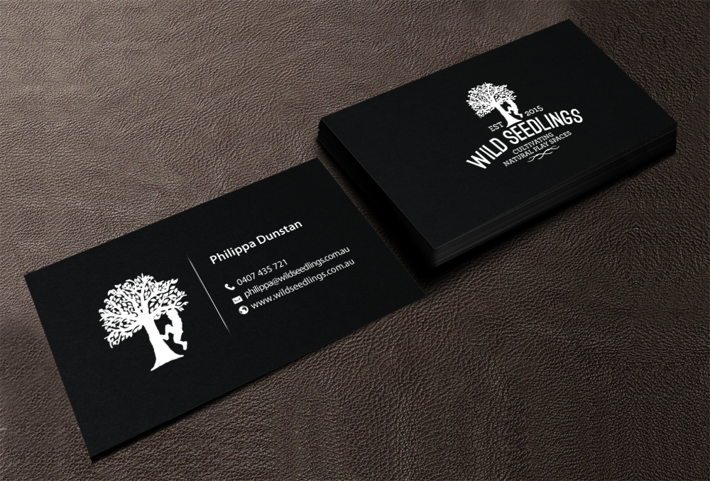 Business Card Design by chandrayaan.creative for Wild Seedlings | Design #10556759