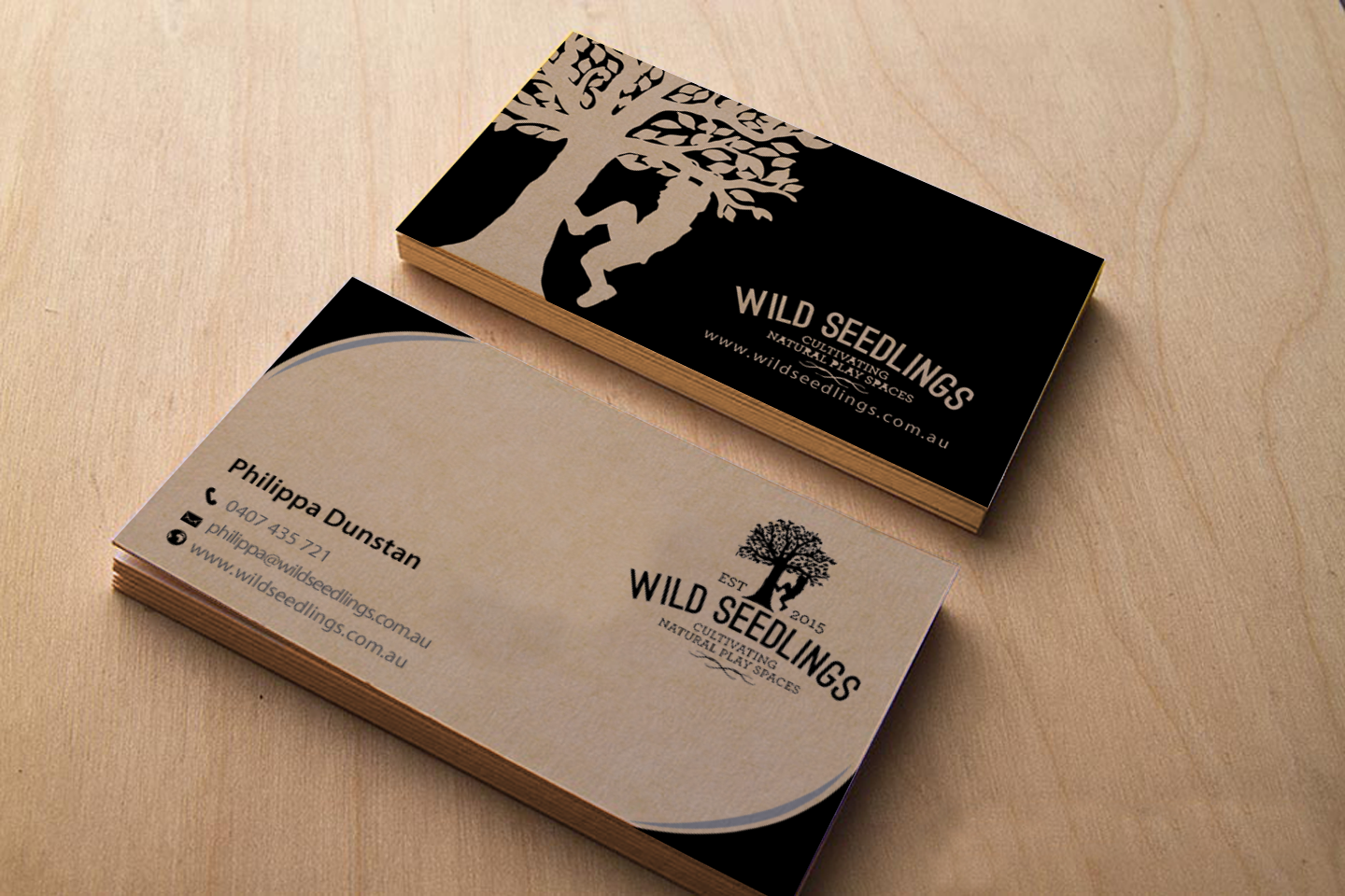 Diseño de Tarjeta de Presentación por chandrayaan.creative para Wild Seedlings | Diseño #10558638