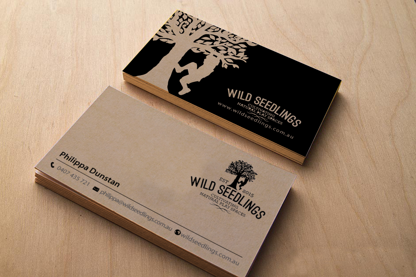 Business Card Design by chandrayaan.creative for Wild Seedlings | Design #10558643
