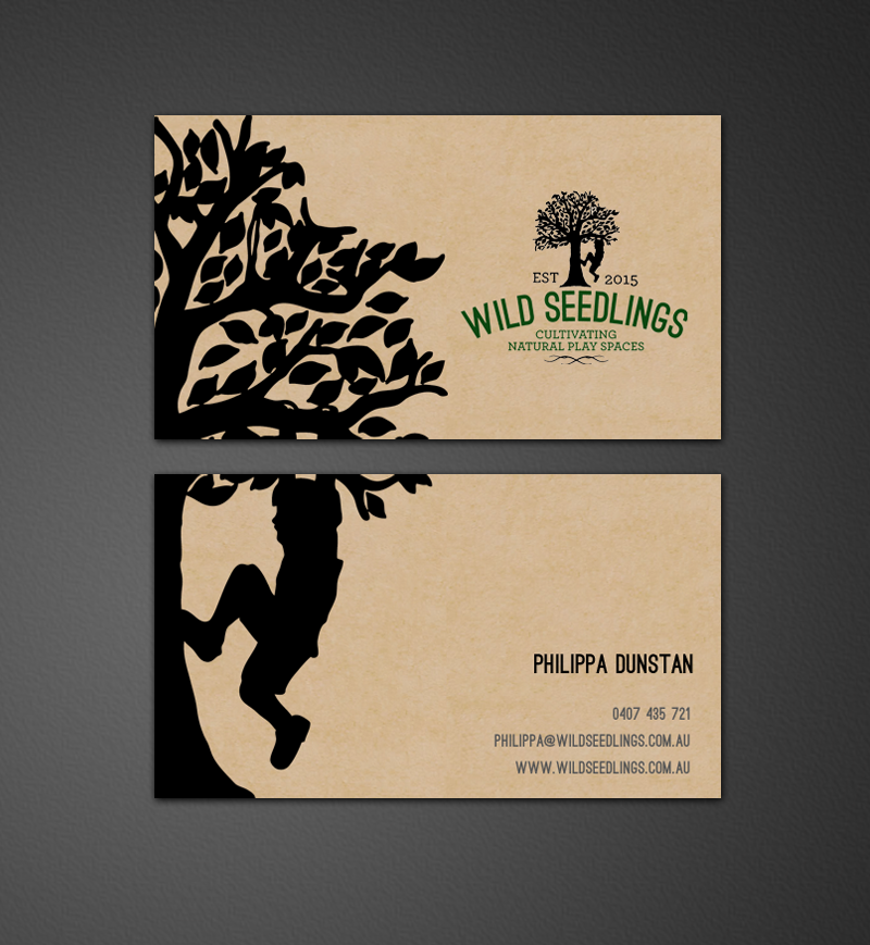 Business Card Design by chandrayaan.creative for Wild Seedlings | Design #10602225