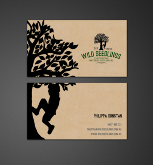 Business Card Design by chandrayaan.creative for Wild Seedlings | Design: #10602225