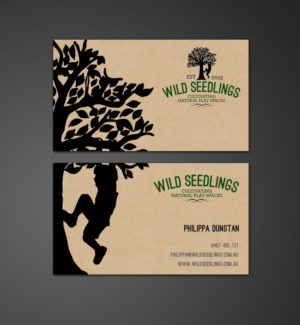 Business Card Design by chandrayaan.creative for Wild Seedlings | Design: #10602257