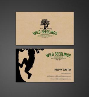 Business Card Design by chandrayaan.creative for Wild Seedlings | Design: #10602347