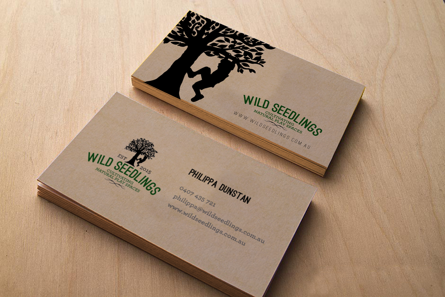 Business Card Design by chandrayaan.creative for Wild Seedlings | Design #10602351