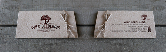 Business Card Design by shumoffcompany for Wild Seedlings | Design #10544516