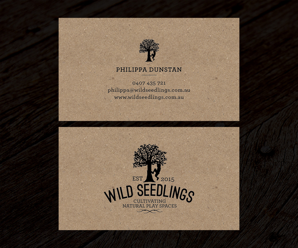 Business Card Design by SS_Designs for Wild Seedlings | Design #10686039