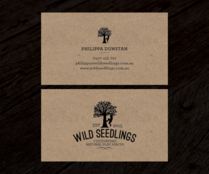 Business Card Design by SS_Designs for Wild Seedlings | Design: #10686039