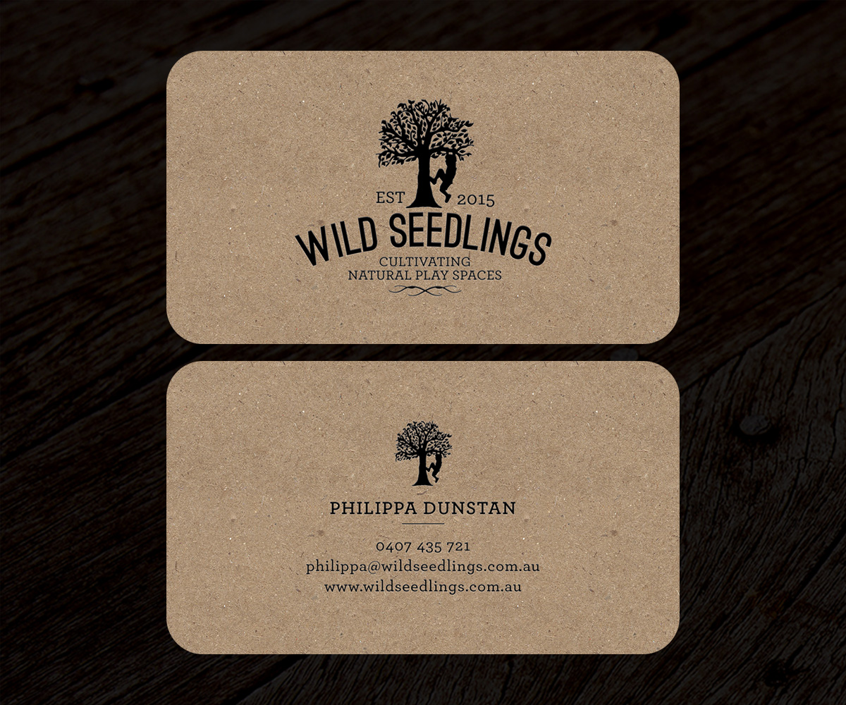 Business Card Design by SS_Designs for Wild Seedlings | Design #10686040