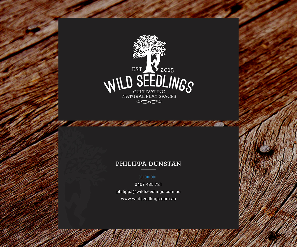 Business Card Design by SS_Designs for Wild Seedlings | Design #10686153