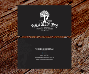 Business Card Design by SS_Designs for Wild Seedlings | Design: #10686153
