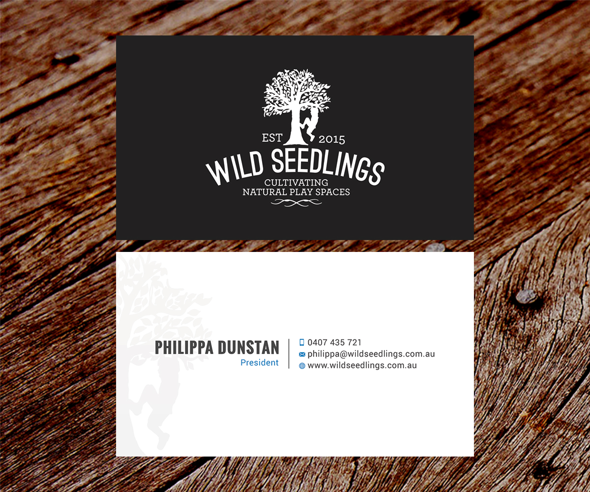 Business Card Design by SS_Designs for Wild Seedlings | Design #10686154