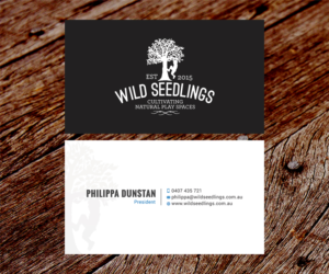 Business Card Design by SS_Designs for Wild Seedlings | Design: #10686154
