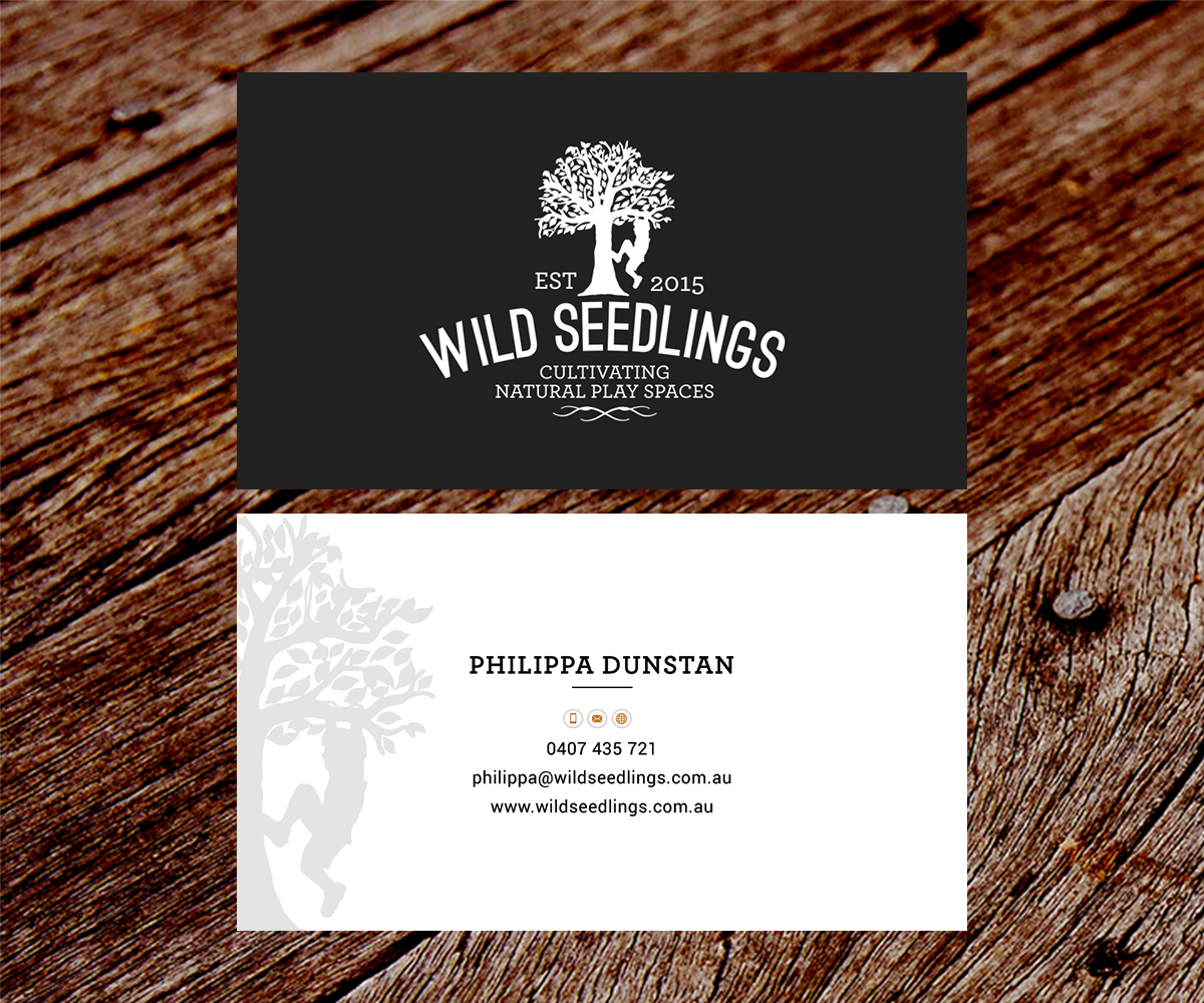 Business Card Design by SS_Designs for Wild Seedlings | Design #10686155