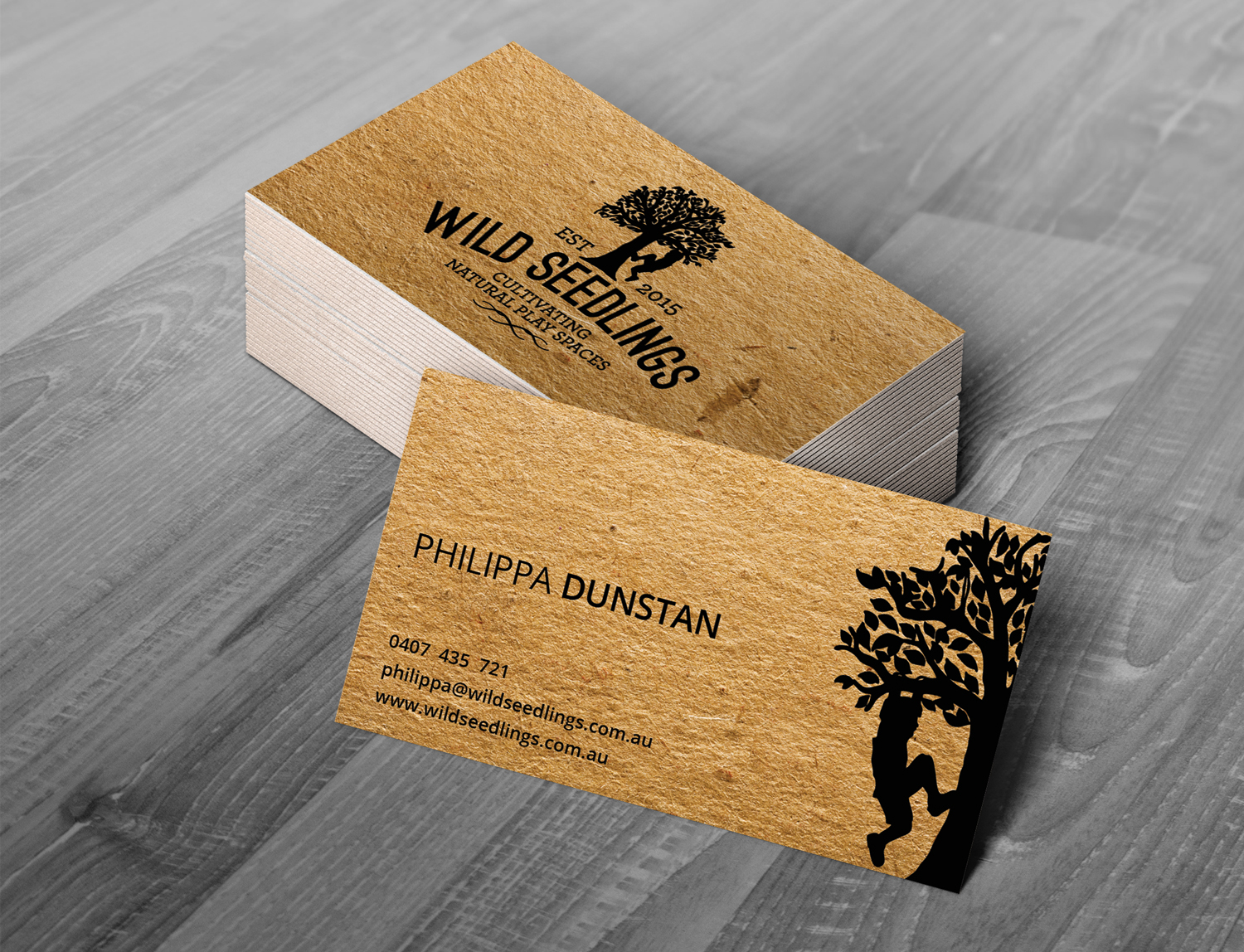 Business Card Design by Web n Graphic Group for Wild Seedlings | Design #10644404