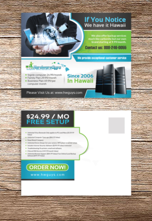 Diseño de Postal por debdesign para Hardware Guys Inc | Diseño: #10555814