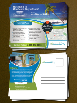 Diseño de Postal por creative.bugs para Hardware Guys Inc | Diseño: #10558815