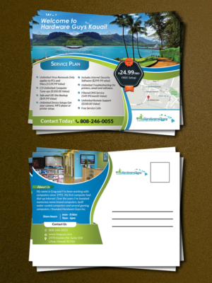 Diseño de Postal por creative.bugs para Hardware Guys Inc | Diseño: #10564268