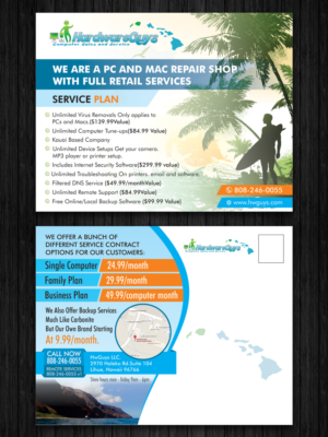 Diseño de Postal por ecorokerz para Hardware Guys Inc | Diseño: #10564603