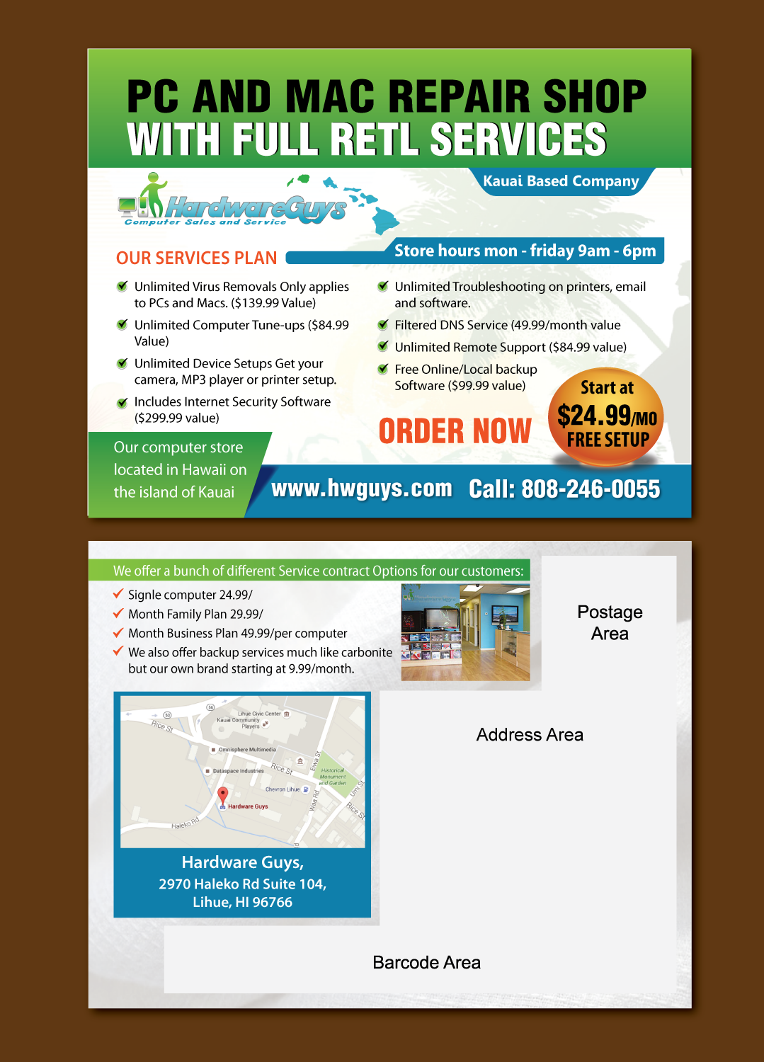 Diseño de Postal por meet007 para Hardware Guys Inc | Diseño #10548160