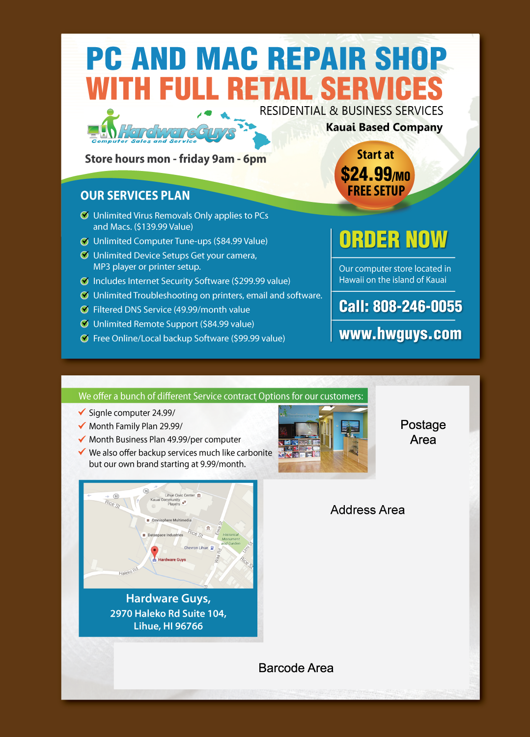 Diseño de Postal por meet007 para Hardware Guys Inc | Diseño #10550372