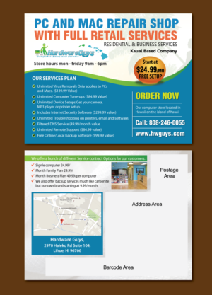 Diseño de Postal por meet007 para Hardware Guys Inc | Diseño: #10550372