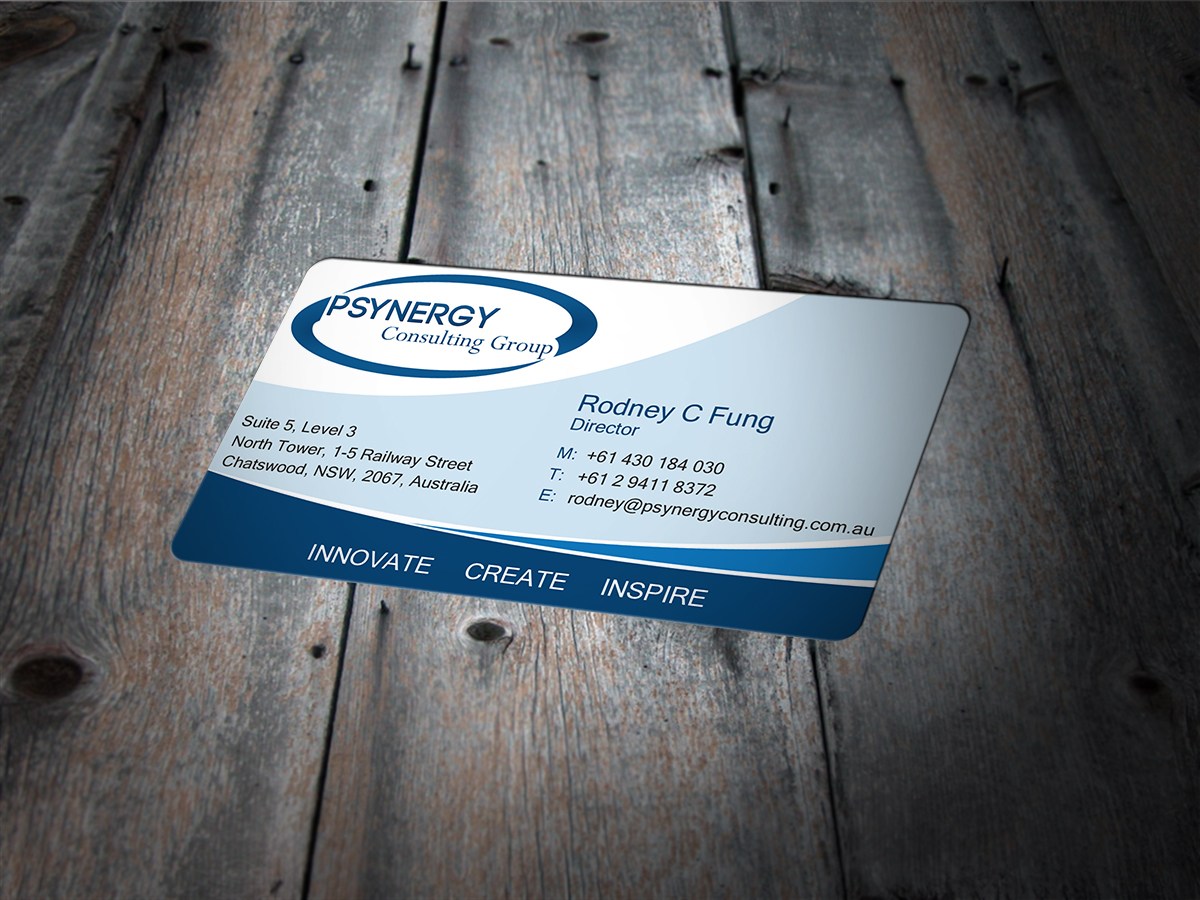 Business Card Design by MT for Psynergy Consulting Group | Design #2221885