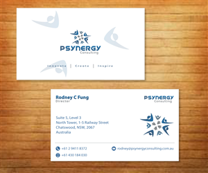 Business Card Design by Fadzli Razali for Psynergy Consulting Group | Design: #2275148