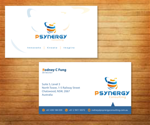 Business Card Design by Fadzli Razali for Psynergy Consulting Group | Design: #2275152