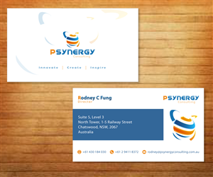 Business Card Design by Fadzli Razali for Psynergy Consulting Group | Design: #2275155