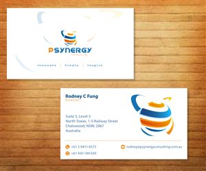 Business Card Design by Fadzli Razali for Psynergy Consulting Group | Design: #2275157