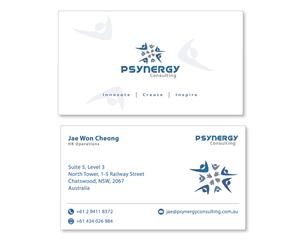 Business Card Design by Fadzli Razali for Psynergy Consulting Group | Design: #2285492