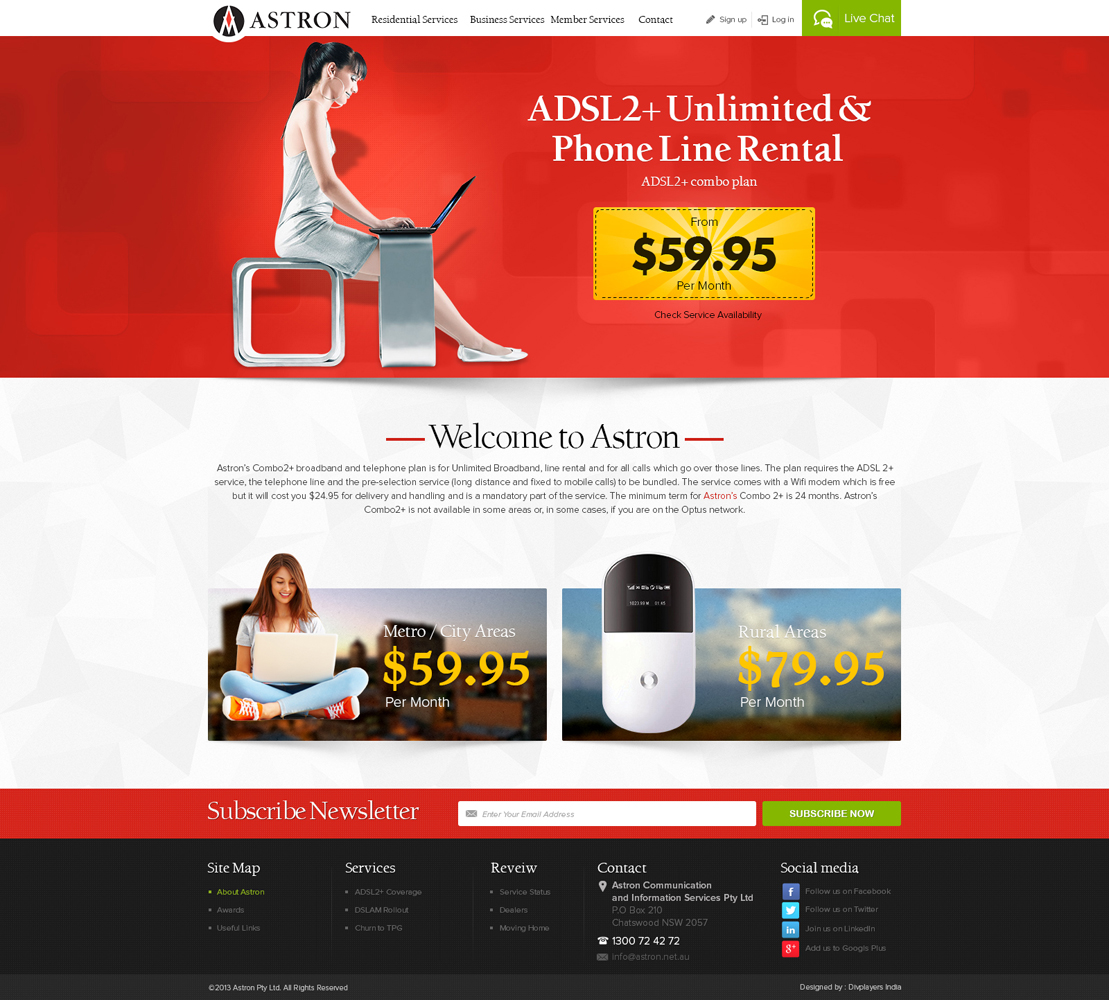 Web Design by the-lion-king for Desire2Create | Design #2219361