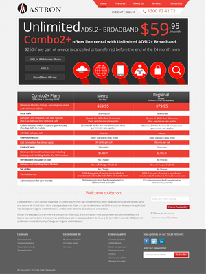 Web Design par OM pour Desire2Create | Design : #2229037