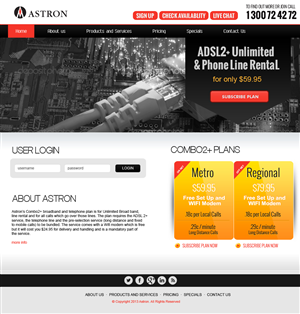 Web Design par jeckx2 pour Desire2Create | Design : #2235099