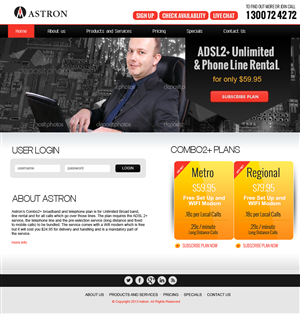 Web Design par jeckx2 pour Desire2Create | Design : #2235102