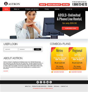 Web Design par jeckx2 pour Desire2Create | Design : #2235109