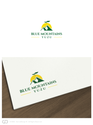Logo Design by garrad for Blue Mountains Yuzu | Design: #10567565